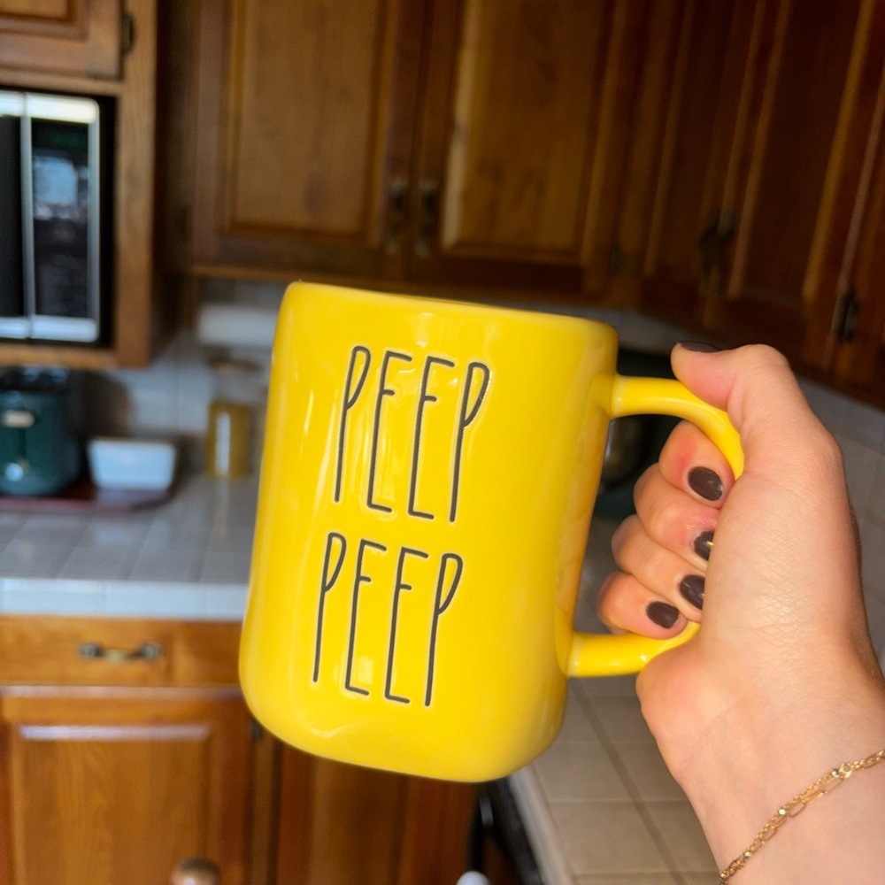 Cheerful Yellow Peep Peep Mug